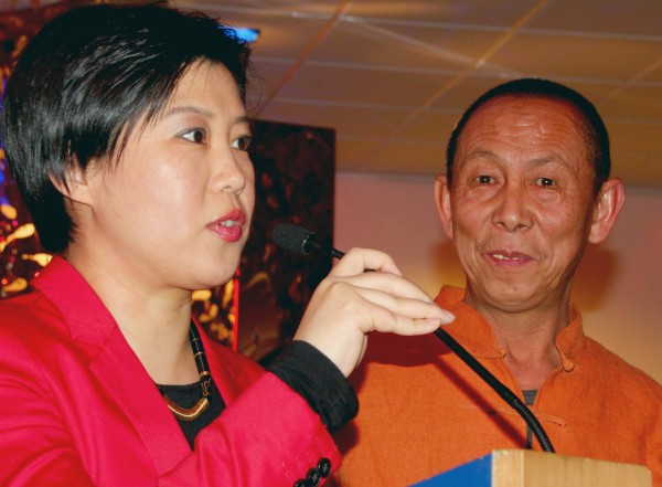 Vernissage - Dolmetschen fuer den chinesischen Ausnahme-Künstler Luo Xu